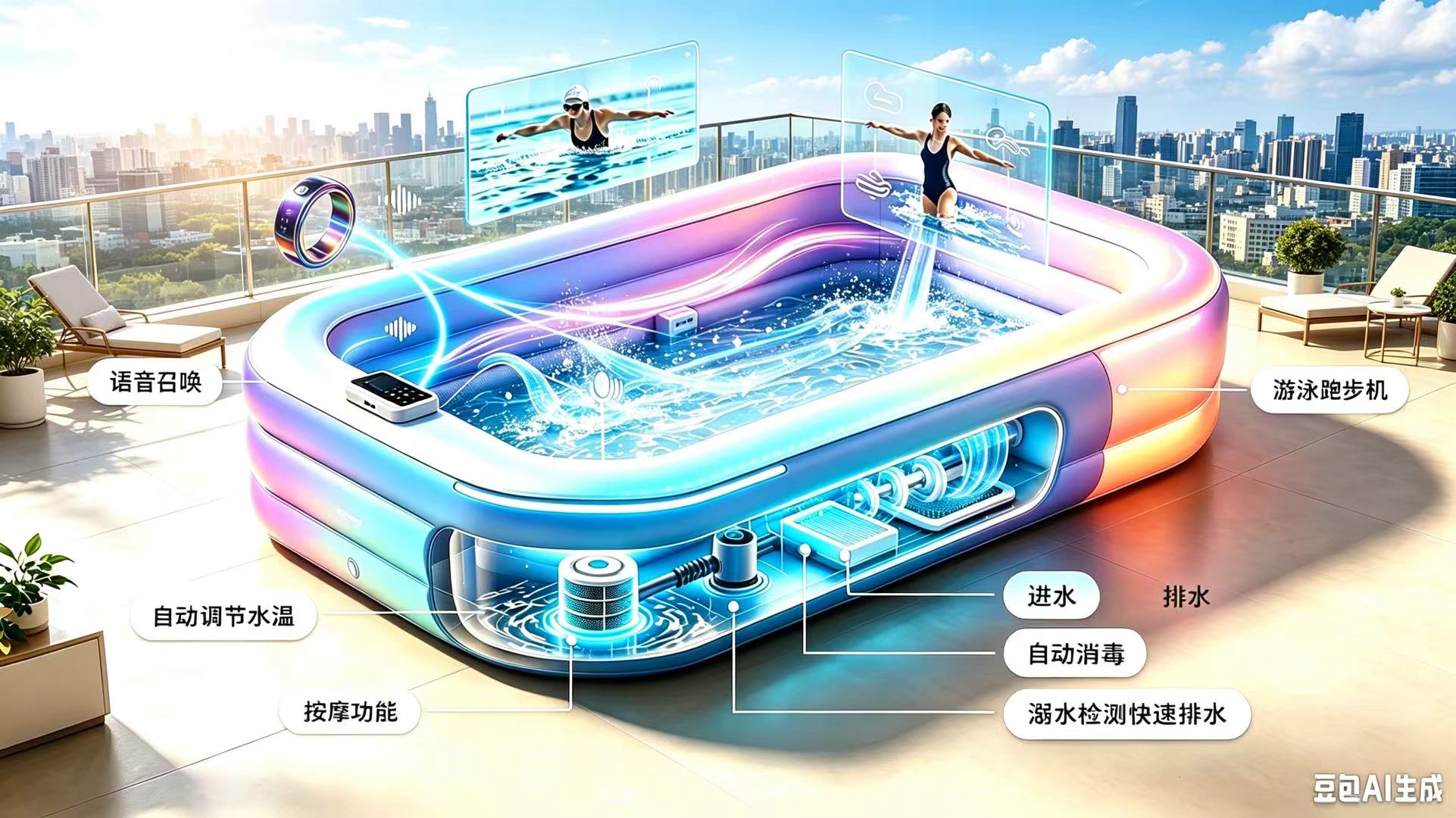 星澜智池功能分解示意图